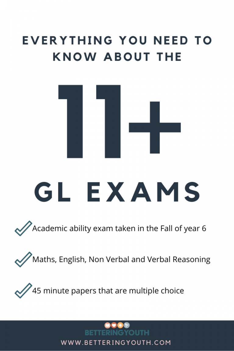 All You Need To Know About The GL 11+ Exam - Bettering Youth