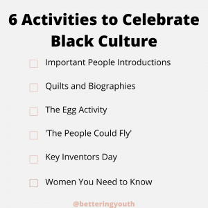 6 Activities that celebrate black culture