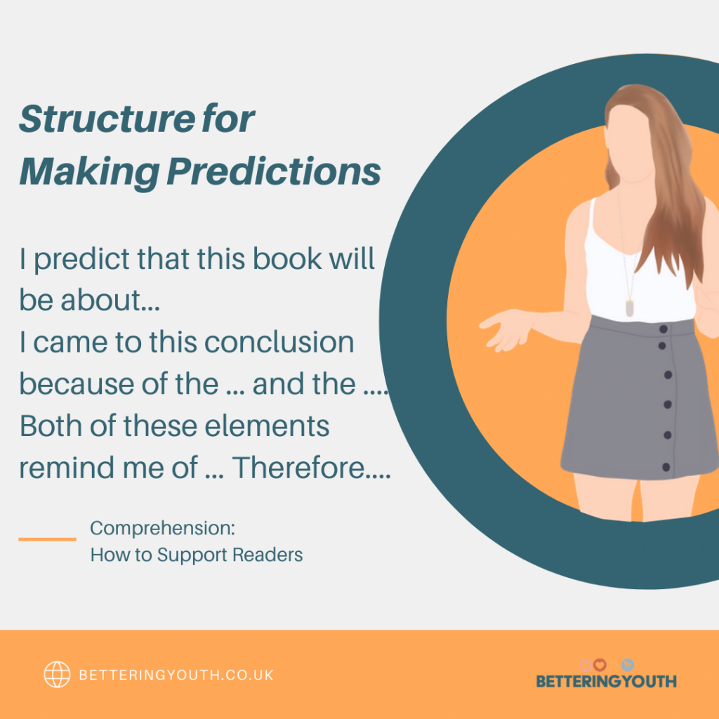 Writing layout for making predictions