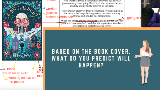 Bettering Youth's annotated book cover to help make predictions
