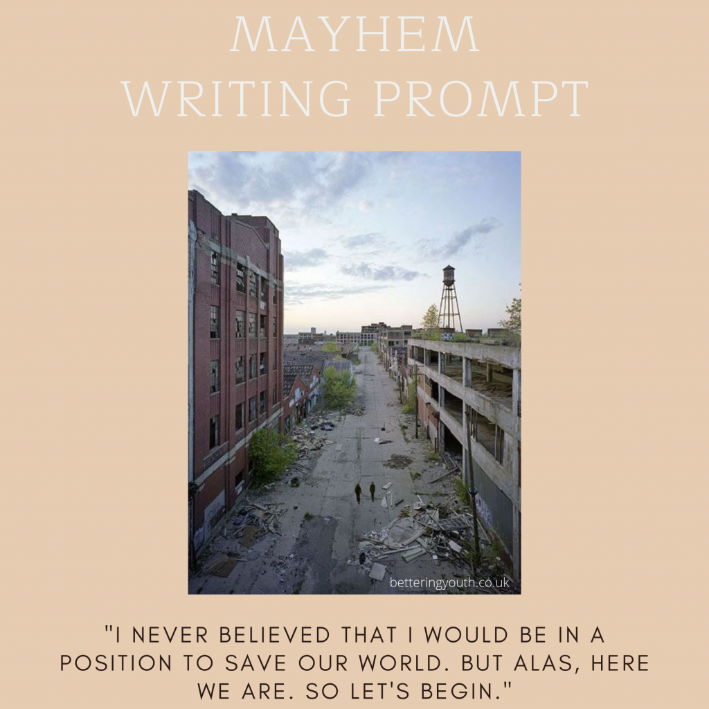 Creative writing prompt for end of the world.