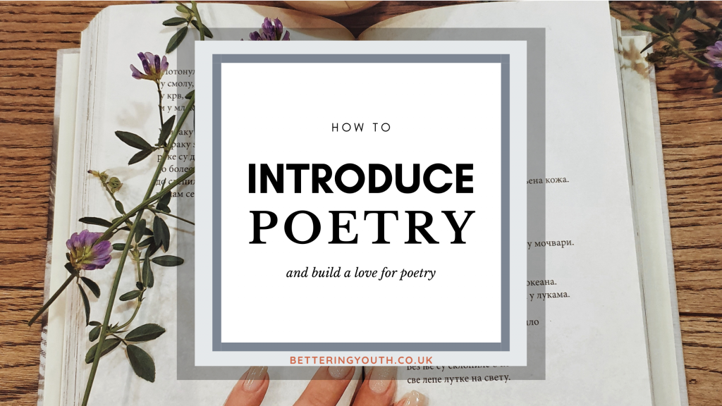 how to introduce poetry blog banner