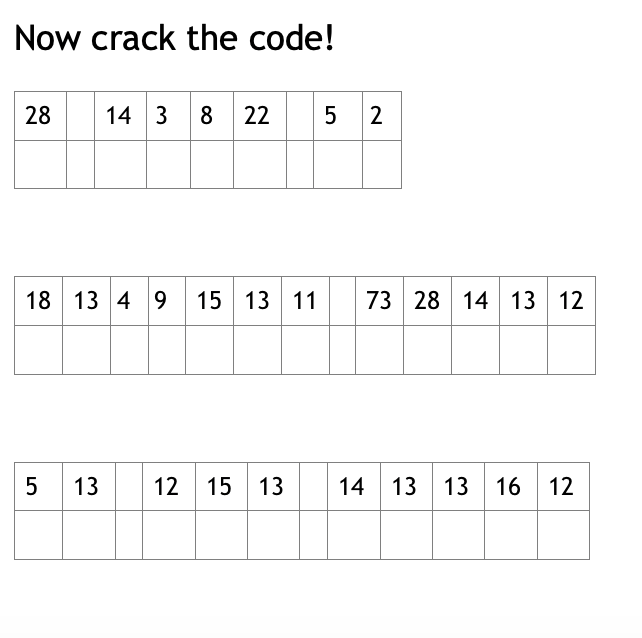 Crack the Code