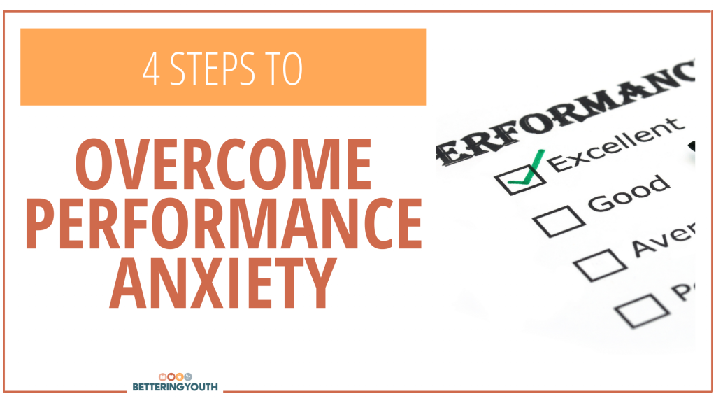 Overcome performance anxiety