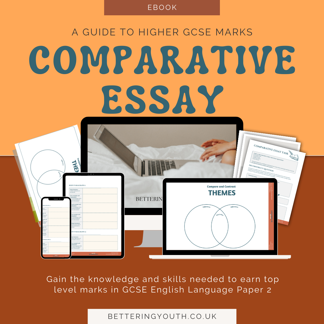 everything included in the comparative essay ebook