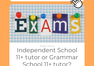 11+ independent exam tutor